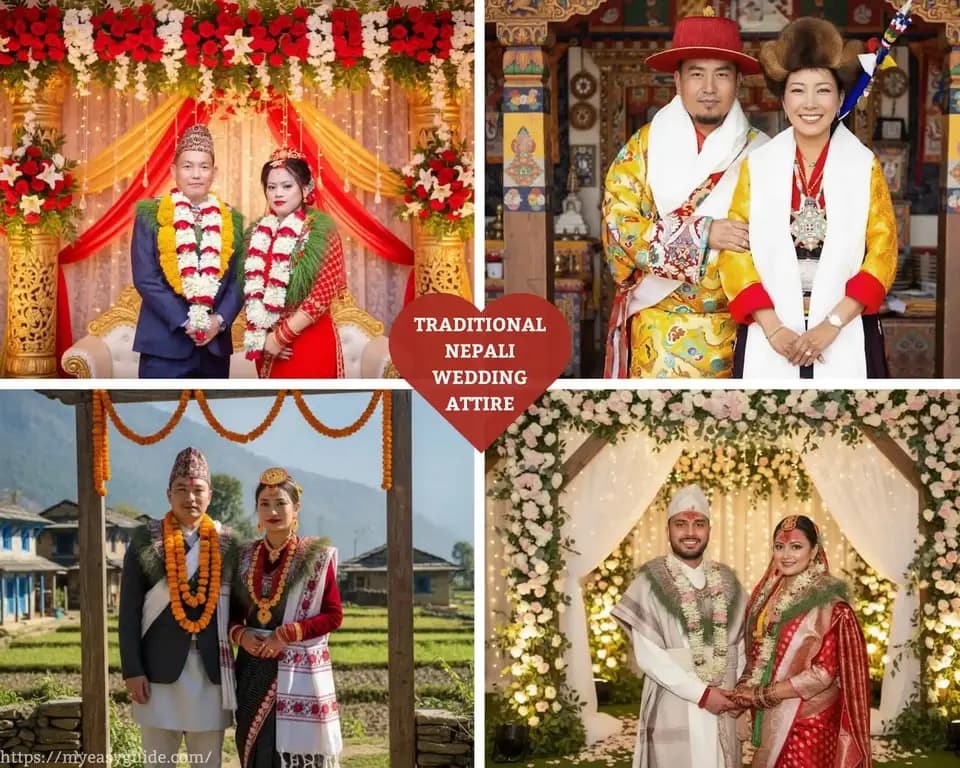 Traditional Nepali Wedding Attire-Complete Guide to Bride & Groom Dress in Nepal